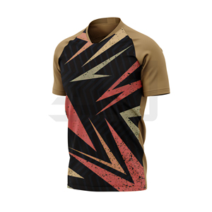 High Performance 100% Cotton Soccer Jersey Lightweight Anti-Bacterial Quick Dry Durable <b>Print</b> for <b>Football</b> Teams Fitness Match - Product Image 6