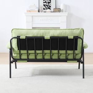 Canapé vert de 53 pouces pour petits appartements, aménagement spacieux pour divers scénarios de salon et soirées cinéma - Product Image 4