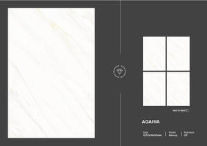 Carrelage en porcelaine moderne 120x180cm, épaisseur 9mm, surface antidérapante avec bordures pour appartement, salon, hôtel, école - Product Image 6