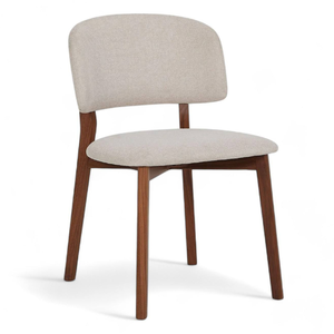 Minimalist Design <b>Dining</b> Chair With Backrest and Teak Wooden Frame Material for Living Room Chair Furniture - Product Image 1