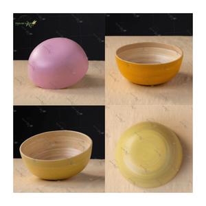 Tazones de Bambú Clásicos Hechos a Mano y Ecológicos de Vietnam, Gran Capacidad, Personalizables y Desechables para Fiestas - Product Image 5