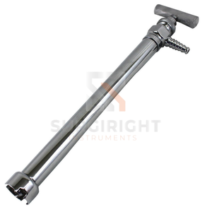 Pompe à drencher chirurgicale Blush pour animaux, en acier inoxydable, manuelle, certifiée CE Classe I, pour le ventre des bovins, instrument vétérinaire - Product Image 4