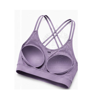 Sujetador deportivo para mujer, material ligero de secado rápido, adecuado para gimnasio, correr, ciclismo y entrenamiento - Product Image 6