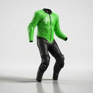 ชุดมอเตอร์ไซค์หนังแท้สำหรับแข่งรถ รุ่นล่าสุด ดีไซน์พรีเมียมคุณภาพสูง สำหรับผู้ชาย  แบบสั่งตัดได้ - Product Image 6