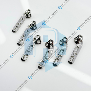 แผ่นล็อค TPLO คุณภาพสูง RAICES ENTERPRISES ขนาดกว้าง 2.7 มม. ชุด 2 ชิ้น แบบ Pre-contoured 316L Voi-Style สำหรับสัตว์เลี้ยง แมว สุนัข สำหรับสัตวแพทย์ - Product Image 4