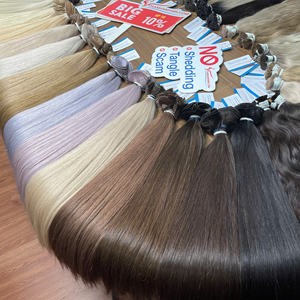 Cabello Virgen Vietnamita Ondulado Natural con Trama Cosida a Mano, Color Teñido, Pre-orden - Product Image 6