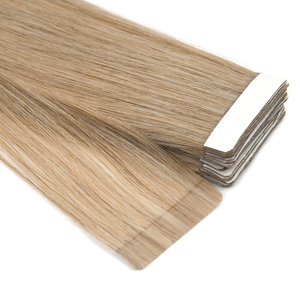 KSWIGS chino virgen Remy 100% extensiones de cabello humano doble dibujado trama única estilo recto cinta Ins Color claro - Product Image 3