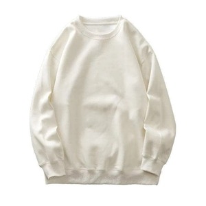 Pull molletonné unisexe vintage brodé à col rond, coupe régulière, anti-boulochage, épais, qualité supérieure, vente en gros - Product Image 3