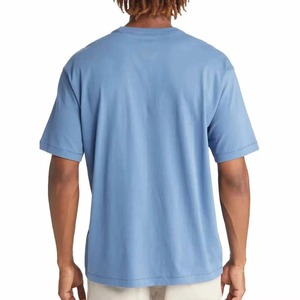 T-shirt pour homme à manches courtes de haute qualité, 100% coton biologique, respectueux de l'environnement, avec impression de logo personnalisé - Product Image 3
