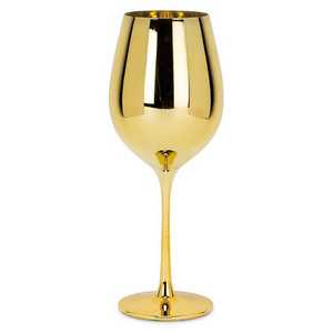 Gold Color Brass <b>Goblet</b> Attractive Flower Design Metal Wine <b>Glass</b> for Parties Water Serving with Top Design - Product Image 6