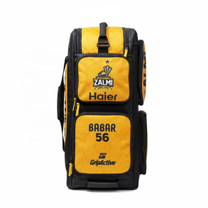 2026 New Arrival Large Capacity Durable Cricket Sports Trolley Bags Gear Bag Trolley Kit Bag with <b>Wheels</b> - Product Image 2