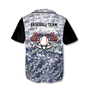 Camiseta de Béisbol de Alto Rendimiento, Sublimación de Alta Definición, 100% Poliéster, Transpirable, Talla Grande, Antibacteriana, Secado Rápido, OEM - Product Image 3