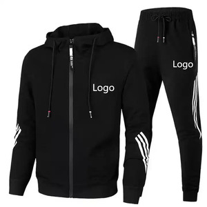 Pantalones Deportivos con Capucha para Hombre, Transpirables, Resistentes al Viento, Ecológicos, para Otoño e Invierno, Traje de Entrenamiento para Adultos, para Correr - Product Image 3