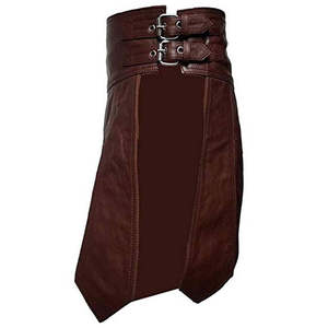COSH Kilts en cuir brun de haute qualité Kilts Instruments de musique Accessoires Fournisseur Fabricant - Product Image 2