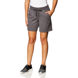 Shorts d'été athlétiques pour femmes grandes tailles en polyester/nylon, séchage rapide, respirants, taille haute élastique, décontractés pour la plage, couleur personnalisable - Product Image 2