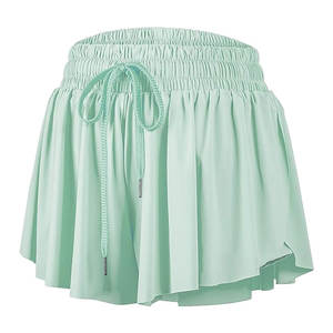 Shorts Deportivos Fluidos para Mujer, Shorts Bonitos para Gimnasio, Yoga, Correr y Hacer Ejercicio con Diseño de Falda para Tenis, Verano y Ropa Deportiva - Product Image 4