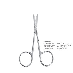 Ensemble d'instruments de dissection chirurgicale de qualité supérieure, ciseaux délicats en acier inoxydable réutilisables, manuels pour interventions chirurgicales - Product Image 1