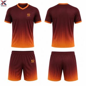 Professional Sportswear Soccer Jersey Set Polyester Fabric Sublimation Printing Sports Team Wear Factory Direct Supplier - Product Image 1
