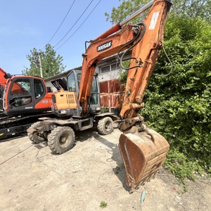 Prix compétitif, Haute efficacité, Haute performance, Excavatrice sur roues hydraulique mobile Doosan DX60W d'occasion en stock - Product Image 2