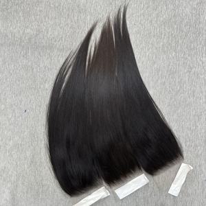 Listo para enviar al por mayor: Peluca de cabello humano virgen vietnamita de alta calidad con cierre, doble trama a máquina, todos los colores, accesorio de tejido. - Product Image 6
