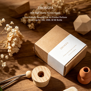 Ambientador de Coche de Madera Ecológico OEM con Tapa de Rosca, Botella de Perfume Antiderrames de 5ML 10ML 30ML, Logotipo Personalizado, Suministro de Fábrica - Product Image 6