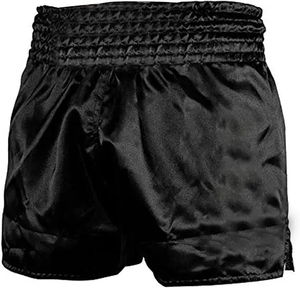 Shorts de boxe MMA de qualité supérieure, directement de l'usine - Couleur personnalisable, tissu en toile respirant, séchage rapide, taille haute, décontracté - Product Image 6