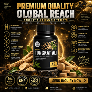 กาแฟขาวผสมตงกัตอาลีและโสมมาเลเซียสำหรับผู้ชาย กลิ่นหอมเข้มข้น กาแฟสำเร็จรูปแบบซอง รับผลิตแบรนด์ส่วนตัว (OEM) ขายส่ง - Product Image 1
