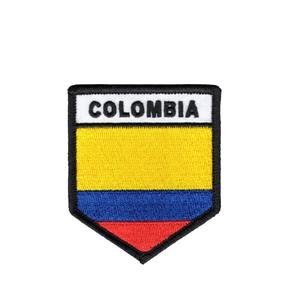 Parches bordados termoadhesivos de banderas nacionales personalizadas de tela tejida, insignias de bandera de primera calidad, parches bordados termoadhesivos de hierro reciclado. - Product Image 5