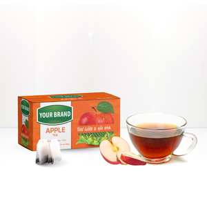 Sachets de thé noir multi-aromatisés OEM ODM Boîte en papier avec couvercle HS pour sachet de thé aromatisé à la pomme - Product Image 1