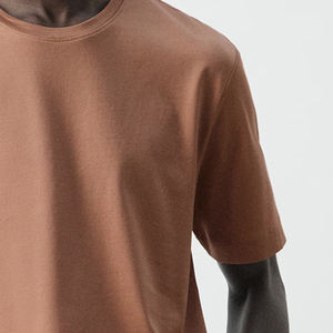 Camiseta de algodón para hombre, diseño básico de cuello redondo, alta calidad, precio de fábrica para compras al por mayor 2026 - Product Image 4