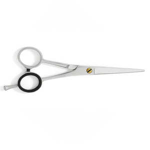 Ciseaux de coiffure professionnels en gros, en acier inoxydable, lame tranchante, pour droitiers, manche long, poignée en plastique, outil de coiffure - Product Image 5