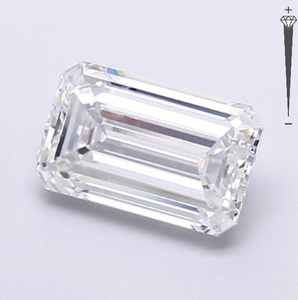 Diamante Cultivado en Laboratorio con Certificación IGI, Corte Esmeralda de 3.03 CT, Color D, Claridad VVS1, CVD LG 783626216 ROYAL GEMS para Joyería - Product Image 4