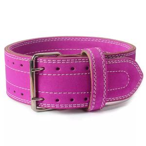 Ceinture de musculation double en cuir de qualité supérieure fabriquée par GAF, avec boucle à dégagement rapide, pour le soutien du dos lors de la musculation - Product Image 2