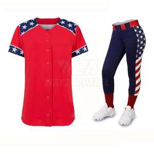 Uniforme de Softbol, Conjunto Ligero de Jersey y Pantalones para Equipo, Ajuste Cómodo para Uso Diario en Juegos - Product Image 4