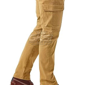 Pantalons cargo pour hommes, nouvelle conception, mode, haute qualité, logo personnalisé, style streetwear, fabricant pakistanais, pantalons pour hommes - Product Image 5