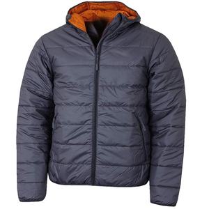 2025 moda invierno burbuja Puffer Abrigo con capucha hombres chaquetas acolchadas bombardero logotipo personalizado venta al por mayor abajo hinchado senderismo ligero OEM - Product Image 2