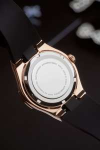 Montre pour femme Alexander Ferros 2251R-19, mouvement à quartz en acier inoxydable, cristal saphir, cadran de 33 mm, bracelet en caoutchouc, étanche 50 m - Product Image 3