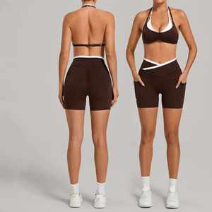 Ropa de Gimnasio Personalizada, Conjunto Deportivo de 2 Piezas, Ropa Deportiva, Fabricación de Ropa Deportiva, Conjunto de Gimnasio para Entrenamiento, Conjuntos de Yoga para Mujer - Product Image 1