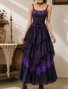 Robe longue dos nu en coton tissé à la main pour femme, idéale pour les fêtes, mariages ou comme cadeau pour belle-sœur, collection été - Product Image 1