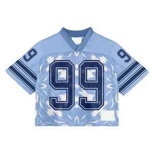 Camisetas de Lacrosse 100% Personalizadas, Sublimadas, de Malla Reversible, Diseño Ecológico, Secado Rápido, Poliéster, Unisex, para Equipo - Product Image 3