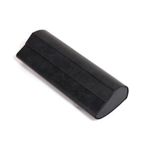 Étui rigide simple en cuir PU pour lunettes et boîte à lunettes - Product Image 3