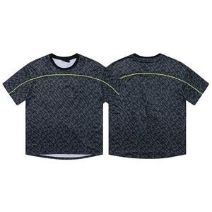Wholesale New Breathable Sports Sublimation Soccer Jersey Custom Retro Football T Shirt With Reflective Strip - Product Image 1