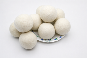 Lot de 6 balles de séchage en laine biologique, adoucissant naturel pour le linge avec sac de rangement en coton - Product Image 5