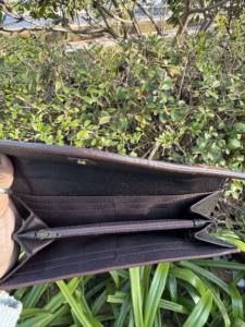 Hermoso diseño tallado a mano billetera de cuero embrague funda de teléfono tarjeta elegante billetera de piel de vaca multiusos embrague de mujer - Product Image 6