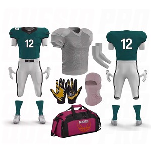 Paquete de uniformes de fútbol americano personalizados a precio económico al por mayor |   Proveedor de Camisetas y Pantalones Deportivos - Product Image 1