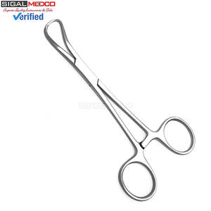 Pinzas para Toallas Backhaus de 5.25 Pulgadas, Acero Inoxidable, Instrumentos Quirúrgicos Manuales con Certificación CE para Cirugía General, Fijación de Paños Quirúrgicos - Product Image 3