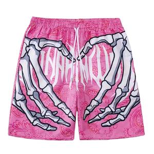 กางเกงขาสั้นผ้าโพลีเอสเตอร์สำหรับผู้ชายกางเกงขาสั้นผ้า100% แห้งเร็วสำหรับฤดูร้อน - Product Image 1