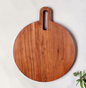 Planche à découper en bois de mangue artisanale de qualité supérieure Unicorn Handicrafts, avec rainure pour les jus, personnalisable - Product Image 6