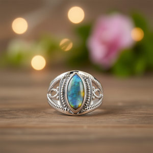 แหวนแฟชั่นลาบราโดไรต์ 3.4 กรัม - Product Image 3