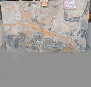 Dalles de granit mangue indienne à forte demande Carreaux Jaune Orange Or Motif unique Intérieurs de luxe Extérieurs Salon Cuisine - Product Image 4